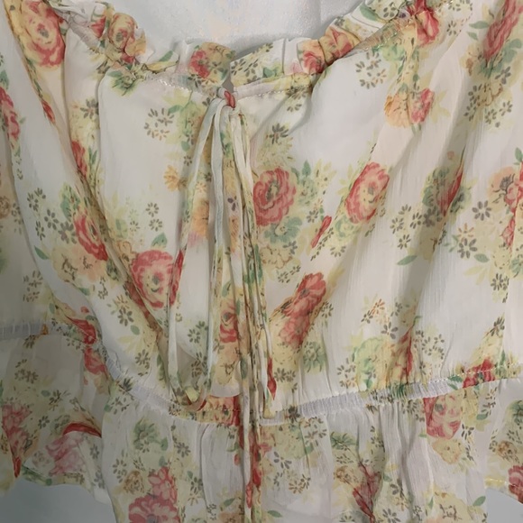 Libby Top MAJORELLE Color: White Prairie Size: M NWOT - Picture 4 of 12